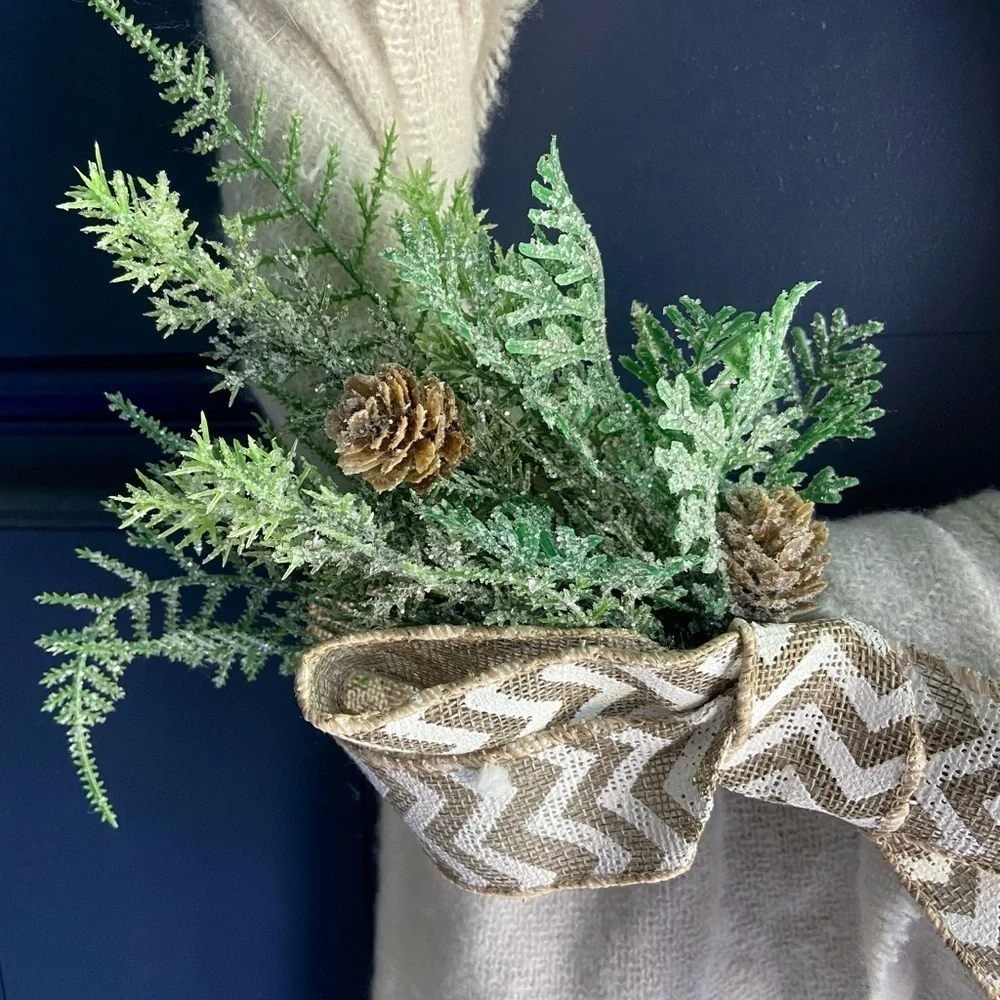 Cozy Pines Winter Wreath